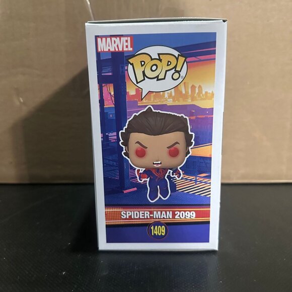 Funko POP! Marvel Spider-Man Across The Spiderverse Spider-Man 2099 #1409! - Picture 5 of 7